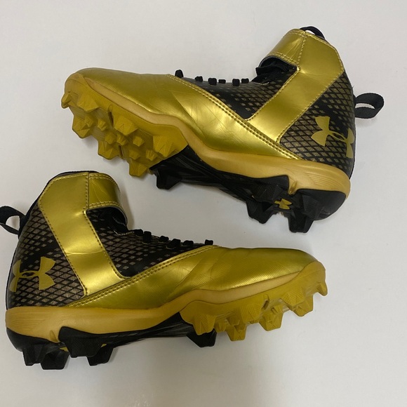 Under Armour Bryce Harper #34 High-top Baseball Cleats Limited Edition size 1Y - Picture 5 of 8